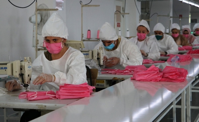 Korona virüsü öldüren maskede seri üretime geçildi