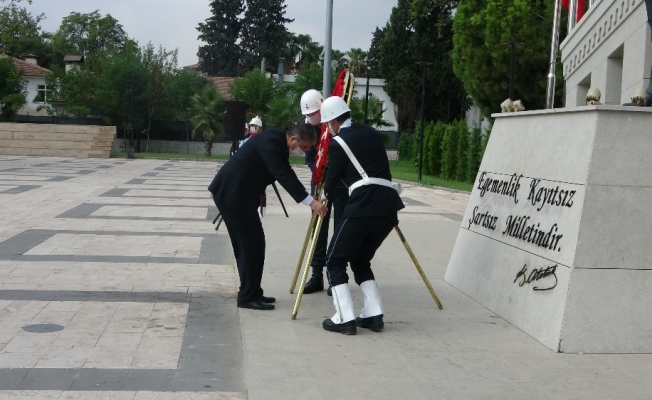 Osmaniye’de 19 Eylül Gaziler Günü Devlet Bahçesi Meydanı’nda kutlandı