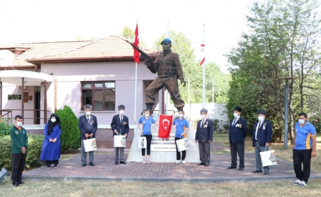 Özel öğrencilerden gazilere özel ziyaret