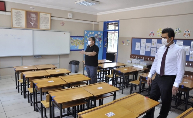 Safranbolu’da okullar yüz yüze eğitim hazır