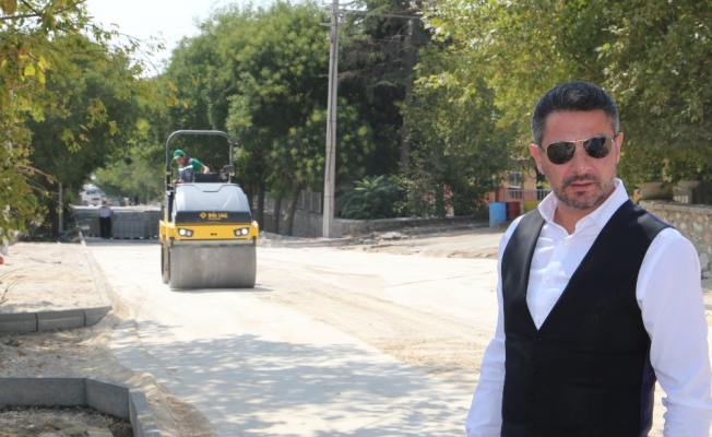 Sivrihisar’da yol çalışmaları aralıksız sürüyor