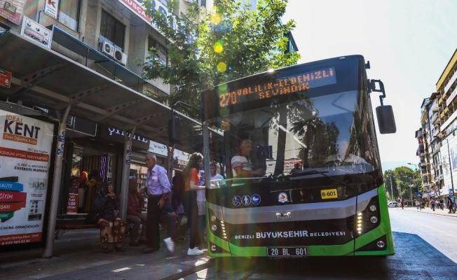 Denizli’de KPSS’ye gireceklere otobüsler ücretsiz