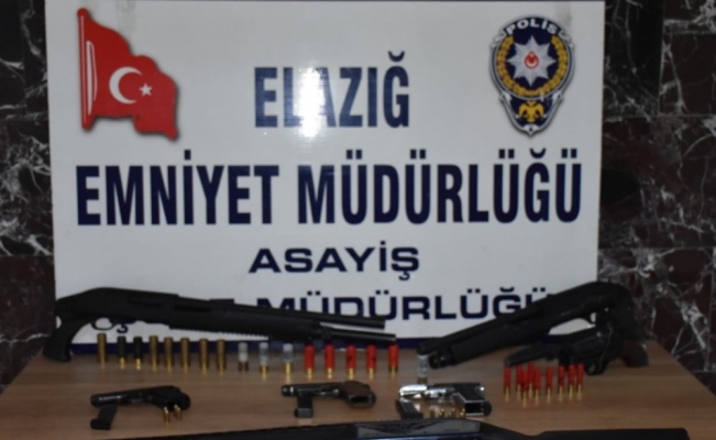 Elazığ’da çeşitli suçlardan aranan 21 şüpheli tutuklandı