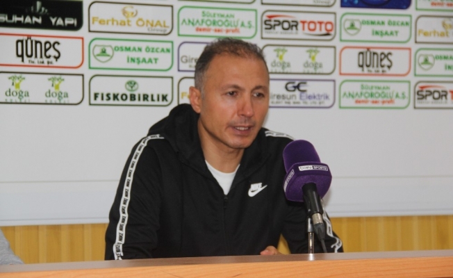 Giresunspor - Boluspor maçının ardından