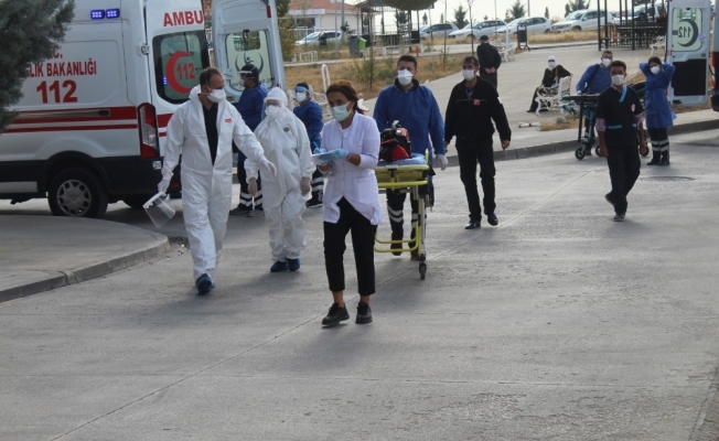 Hastanenin elektrik panosundaki arızada 12 hasta diğer hastanelere nakledildi