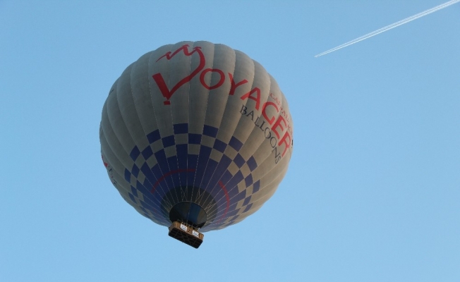 Kapadokya’da balon turları iptal edildi