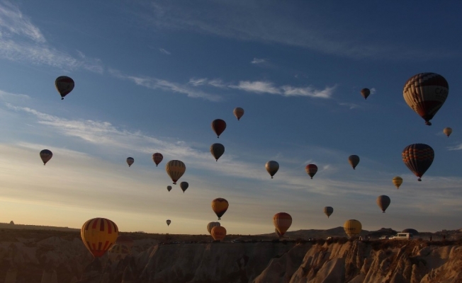 Kapadokya’da balon turları yine iptal edildi