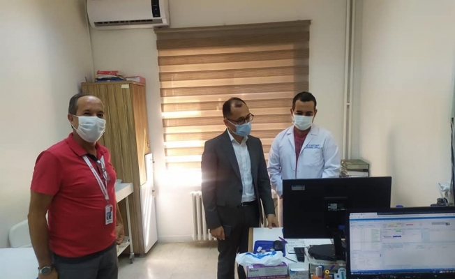 Kaymakam Avşar’dan hastane ziyareti