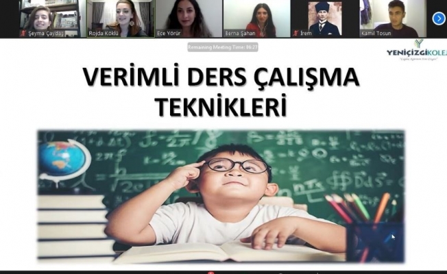 Odunpazarı’ndan online verimli ders çalışma teknikleri semineri