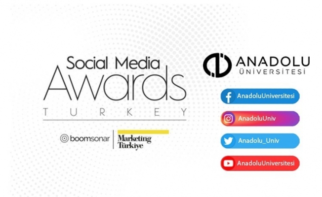 Social Media Awards Turkey 2020’de Anadolu Üniversitesi gümüş ödül kazandı