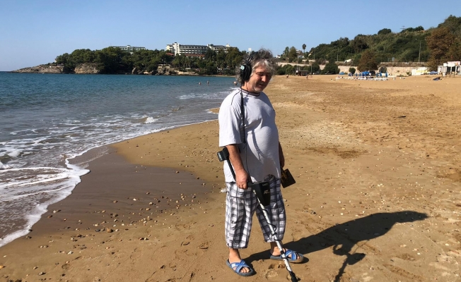 Alanya'da define avcısının ‘yerli turist’ sitemi