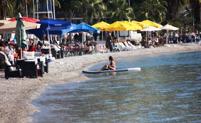 Bodrum’da Kasım ayında deniz keyfi