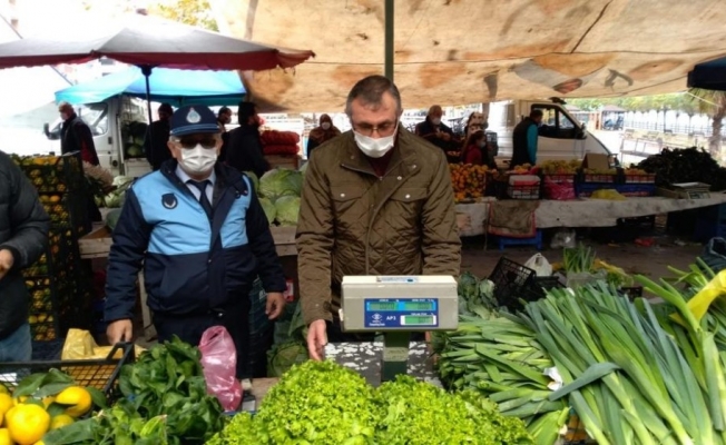 Büyükşehir’den tartılara ayar