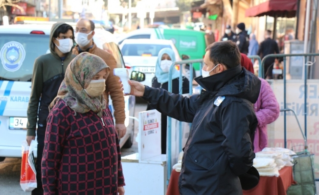 Pazar yerlerinde alınan sıkı denetimler vatandaşları memnun etti