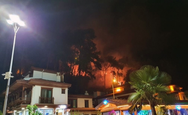 Sakin Kent Akyaka’da orman yangını