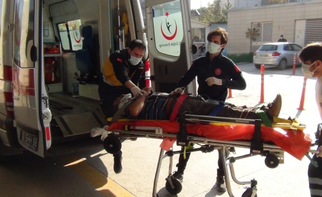 Yük asansöründe boşluğa düşen işçi ağır yaralandı