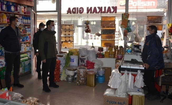 Kaymakam Çelik’ten kısıtlama denetimi