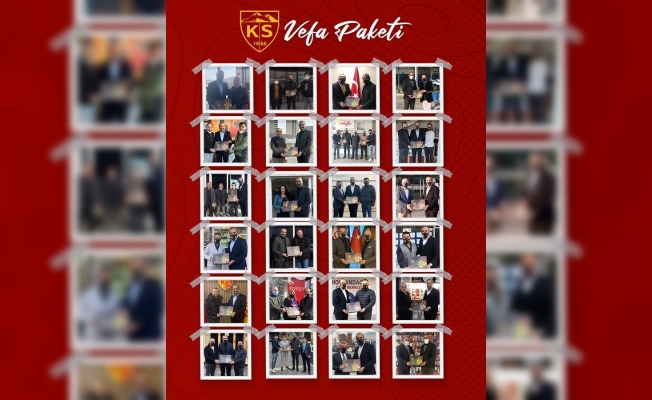 Kayserispor Vefa Paketi’ne büyük ilgi