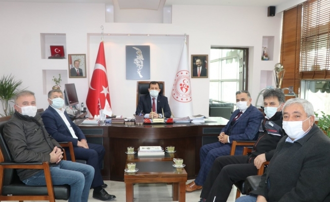 Başkan Cabbar’dan Gençlik ve Spor İl Müdürüne ziyaret