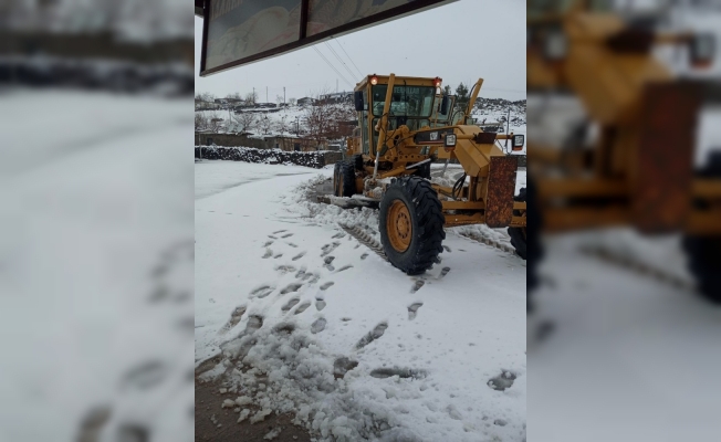 Karacadağ’da kar seferberliği