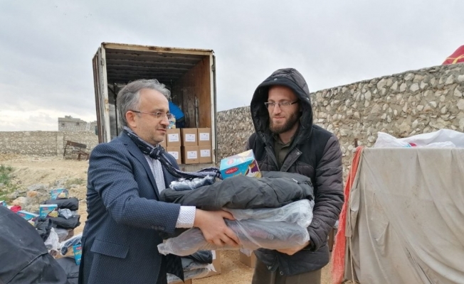 Mersin’den İdlib’e iyilik hareketi