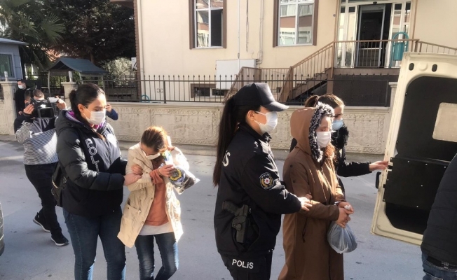 3 kadın hırsız keşif yaparken yakalandı