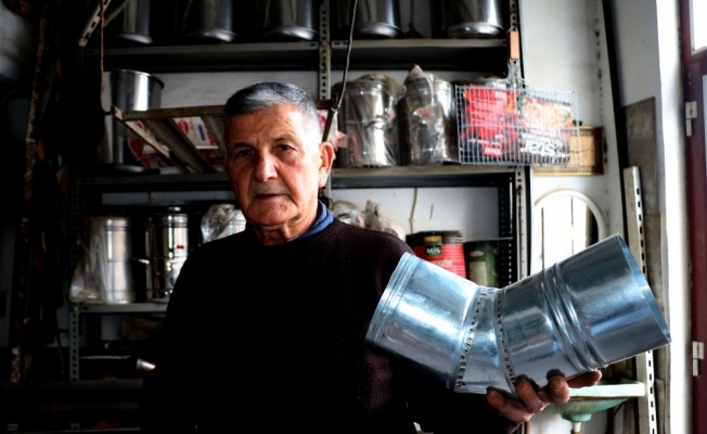 Gaziantep’in son teneke ustası teknolojiye direniyor
