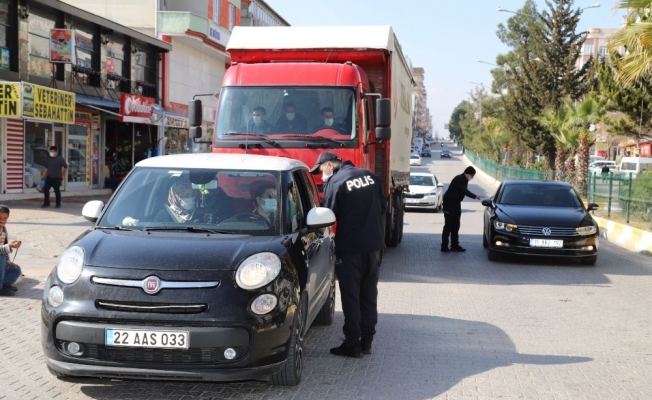 Kahta’da sokağa çıkma yasağı 26 noktada denetleniyor