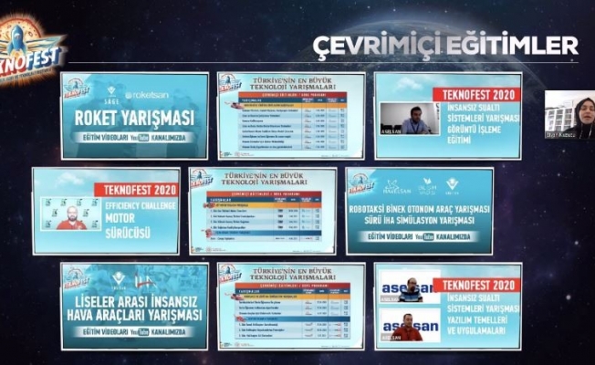 “Milli Teknoloji Hamlesi TEKNOFEST 2021 Bilgilendirme Semineri” çevrimiçi yapıldı