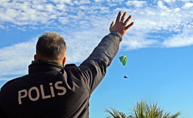 “Polis kuş uçurtmadı” deyimi Antalya’da gerçek oldu