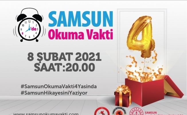 ’Samsun Okuma Vakti’ 4. yılında: 405 bin 888 kitap toplandı