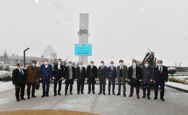 Sanayi ve Teknoloji Bakan Yardımcıları Kayseri OSB’ni Ziyaret Etti