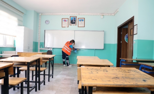 Talas Belediyesi okulları yüz yüze eğitime hazırladı