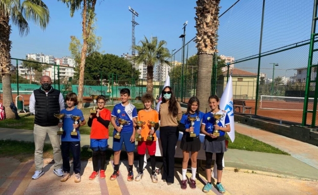Türkiye Tenis Federasyonu Mezitli 12 Yaş Kış Kupası sona erdi