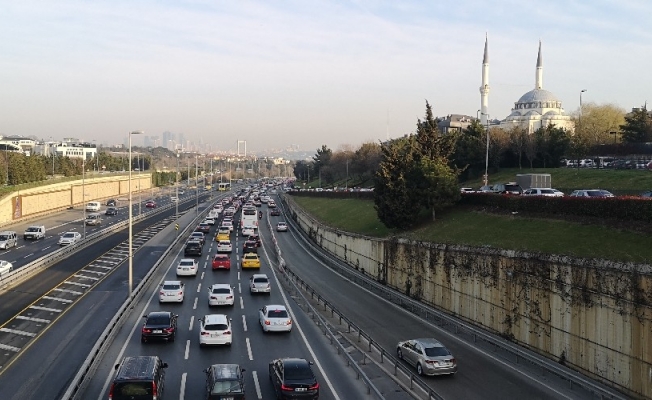 15 Temmuz Şehitler Köprüsü’nde trafik yoğunluğu