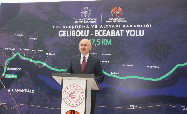 Bakan Karaismailoğlu: “Göz bebeğimiz Çanakkale için yapılanlar hiçbir zaman yeterli değildir”