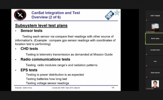 Bartın Üniversitesi öğrencileri model uydu üretmeye hazırlanıyor