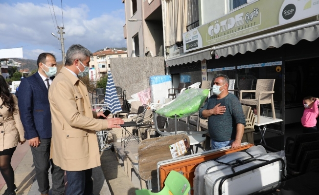 Başkan Oktay denetimlerini sürdürüyor