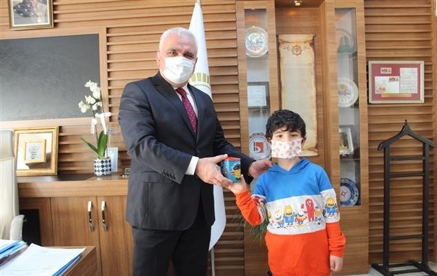 Bilecikli miniklerden İdlib’e destek