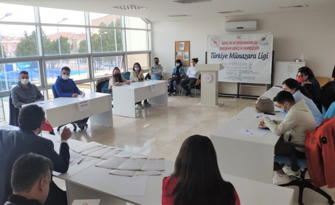 Eskişehir Gençlik Hizmetleri, Münazara Ligi İl Finalini gerçekleştirdi