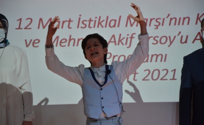 Manisa’da İstiklal Marşının 100. yılı kutlandı