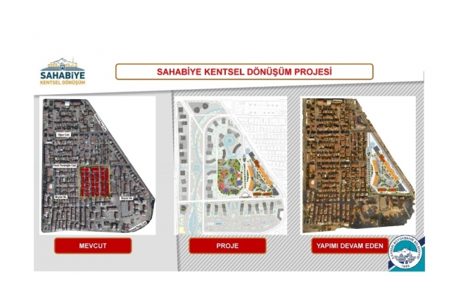 Sahabiye Kentsel Dönüşüm Projesi için ihale