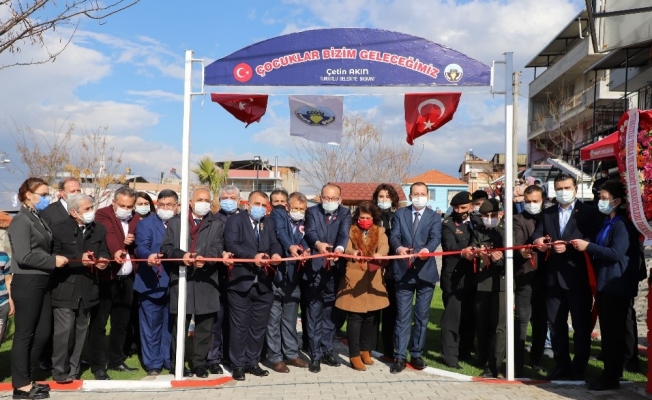 Şehit Onur Karakaya Parkı dualarla açıldı