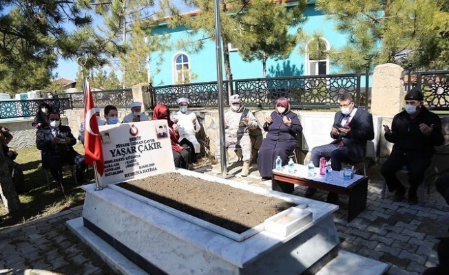 Şehit Uzman Çavuş Yaşar Çakır dualarla anıldı