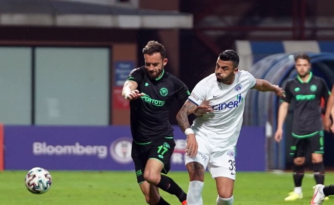 Süper Lig: Kasımpaşa: 0 - Konyaspor: 0 (İlk yarı)