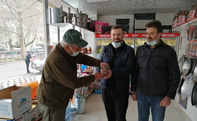 Yaralı İshak Kuşu’na Doğa Koruma ve Milli Parklar’dan yardım eli