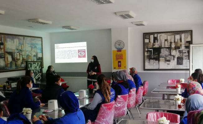 30 bayan KADES uygulaması hakkında bilgi verildi