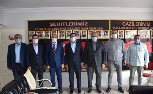 Başkan Geylani’den Şehit Aileleri Derneğine anlamlı ziyaret