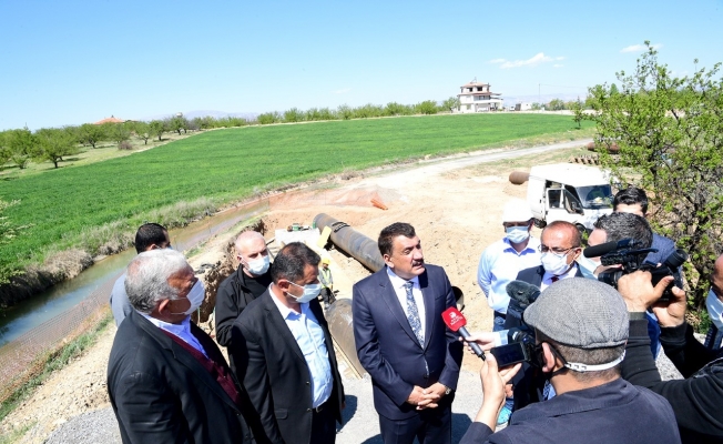 Başkan Gürkan, Batı Kollektöründe inceleme yaptı