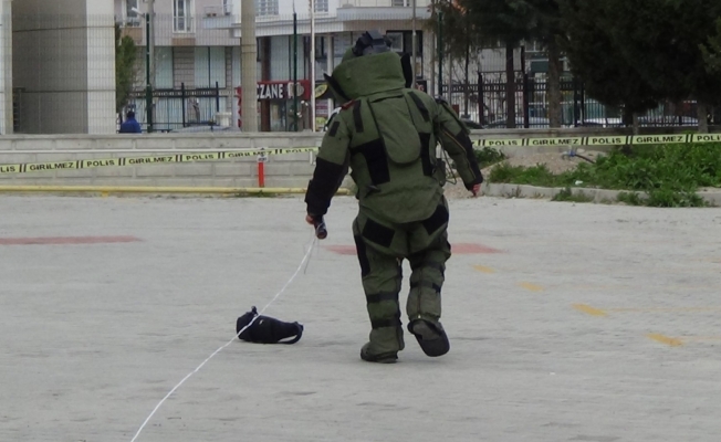 Burdur’da gerçeği aratmayan bomba imha tatbikatı